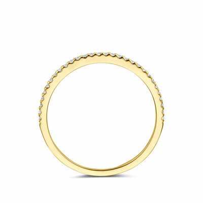ring diamant 0.11ct h si