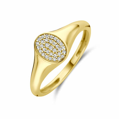 ring diamant 0.09ct h si