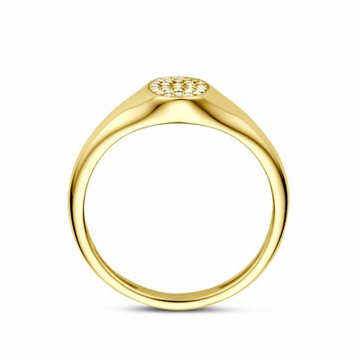 ring diamant 0.09ct h si