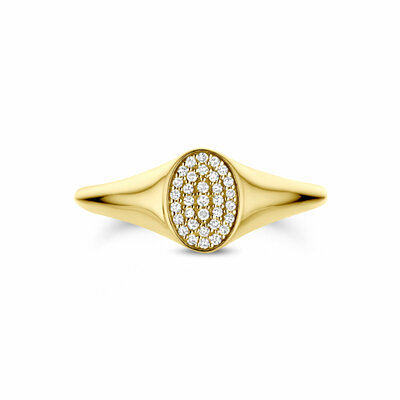 ring diamant 0.09ct h si