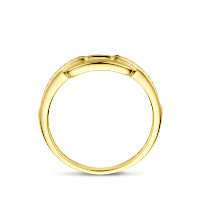 ring poli/mat diamant 0.08ct h si