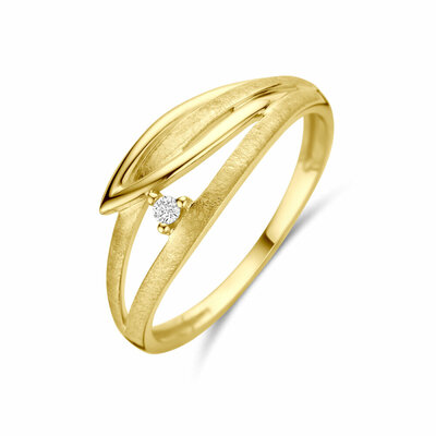 ring poli/mat diamant 0.02ct h si