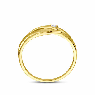 ring poli/mat diamant 0.02ct h si