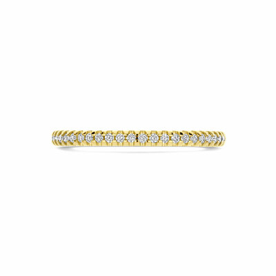 ring lab grown diamant 0.15ct h si