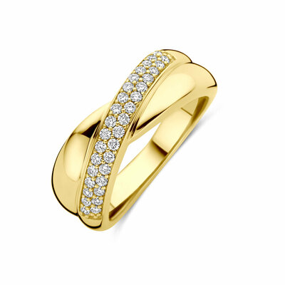 ring lab grown diamant 0.29ct h si