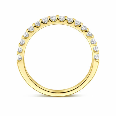 ring lab grown diamant 0.51ct h si