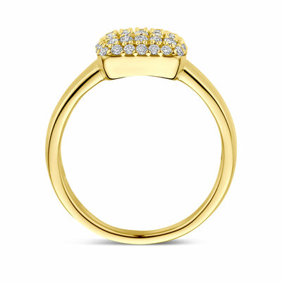 ring lab grown diamant 0.50ct h si
