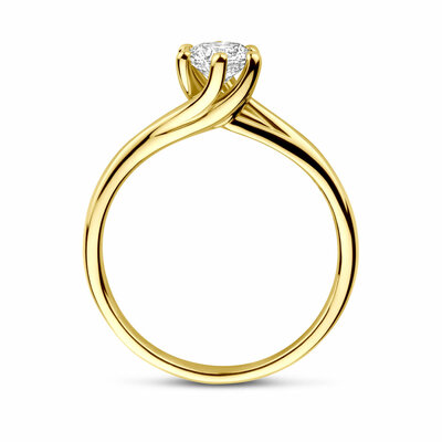 ring lab grown diamant 0.50ct g vs