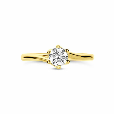 ring lab grown diamant 0.50ct g vs