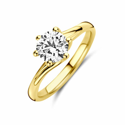 ring lab grown diamant 1.00ct g vs