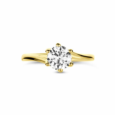 ring lab grown diamant 1.00ct g vs