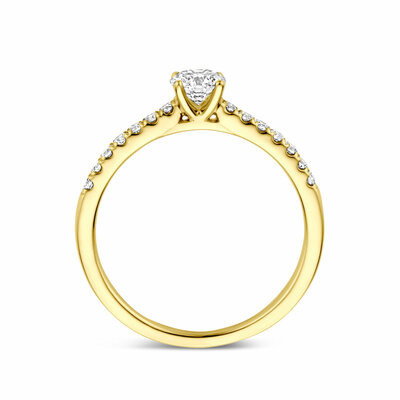 ring lab grown diamant 0.58ct g vs