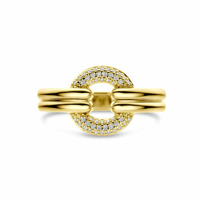 ring diamant 0.13ct h si