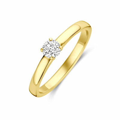 ring lab grown diamant 0.25ct g vs