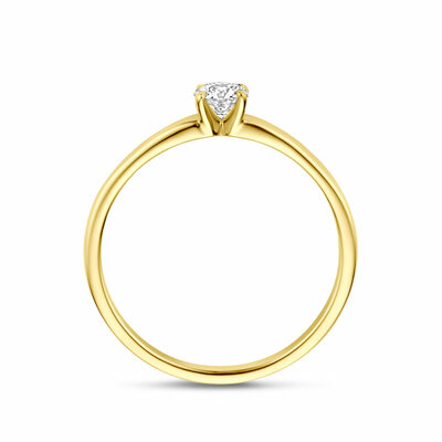ring lab grown diamant 0.25ct g vs