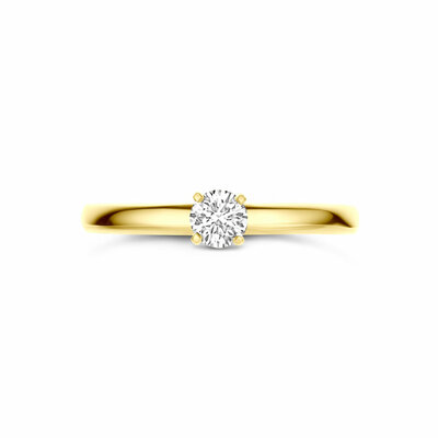 ring lab grown diamant 0.25ct g vs