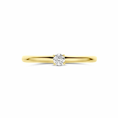 ring lab grown diamant 0.10ct g vs