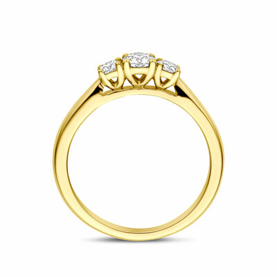 ring lab grown diamant 0.45ct g vs