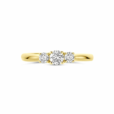 ring lab grown diamant 0.45ct g vs
