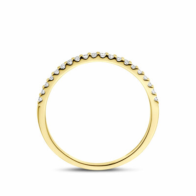 ring lab grown diamant 0.15ct h si