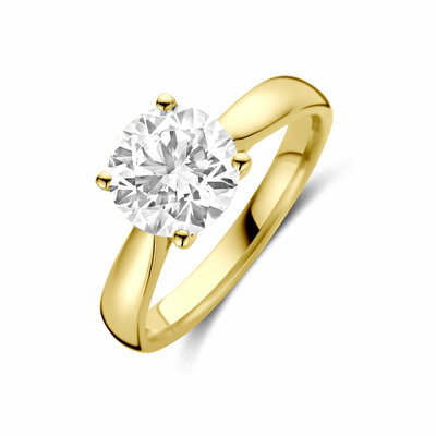 ring lab grown diamant 2.00ct h si