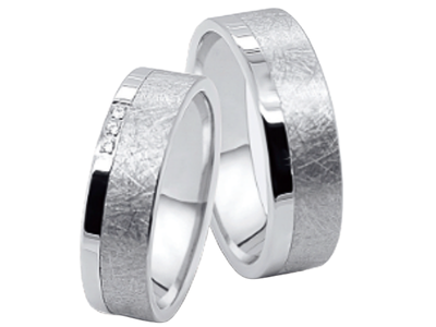 Trouwringen Staal/ Titanium