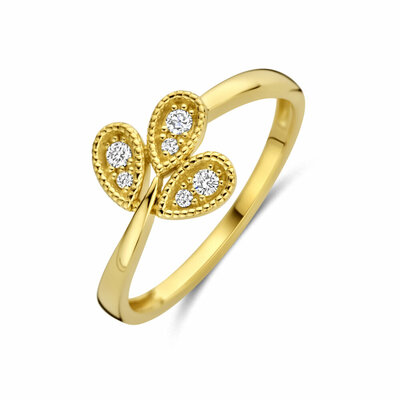 ring diamant 0.09ct h si