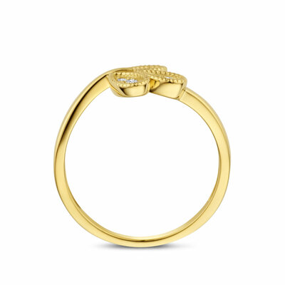 ring diamant 0.09ct h si
