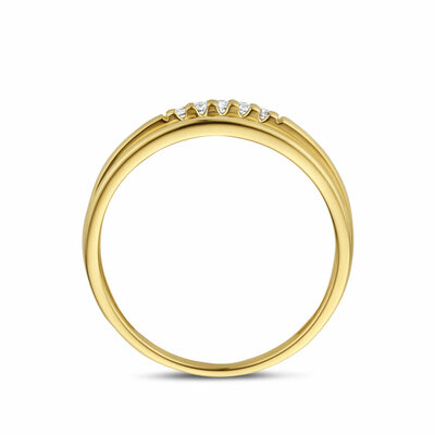 ring diamant 0.05ct h si