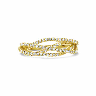 ring diamant 0.34ct h si