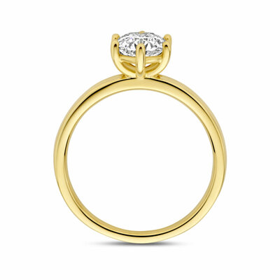 ring lab grown diamant 1.00ct f vs