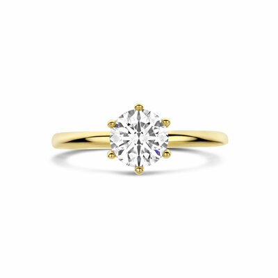 ring lab grown diamant 1.00ct f vs
