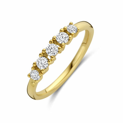 ring lab grown diamant 0.32ct f vs