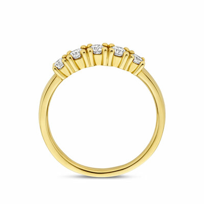 ring lab grown diamant 0.32ct f vs
