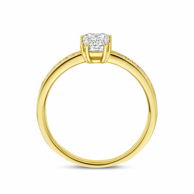 ring lab grown diamant 1.02ct f vs