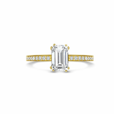 ring lab grown diamant 1.02ct f vs