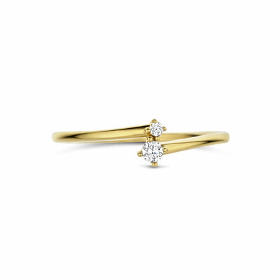 ring diamant 0.06ct h si