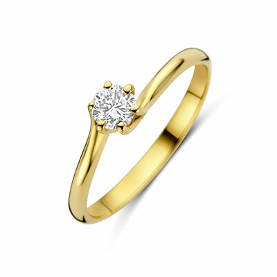 ring lab grown diamant 0.25ct g vs