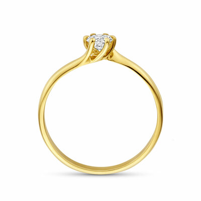 ring lab grown diamant 0.25ct g vs