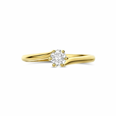 ring lab grown diamant 0.25ct g vs