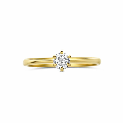 ring lab grown diamant 0.25ct g vs