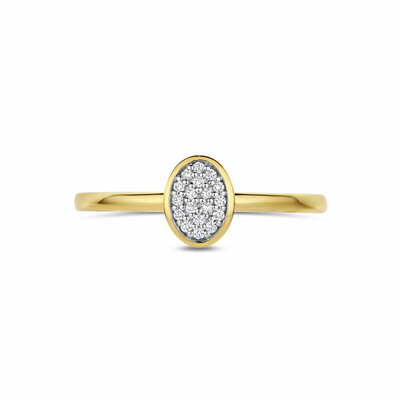 ring diamant 0.06ct h si