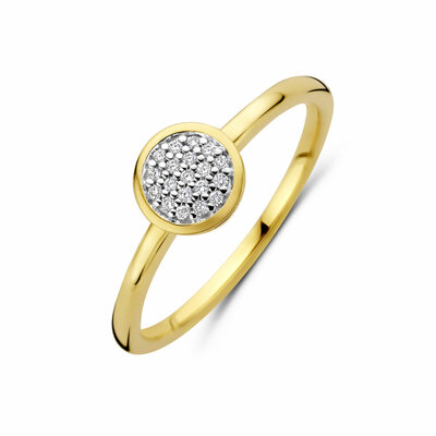 ring diamant 0.06ct h si