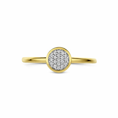 ring diamant 0.06ct h si