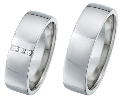 Witgouden ring stijlvol