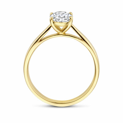 ring lab grown diamant 1.00ct h si