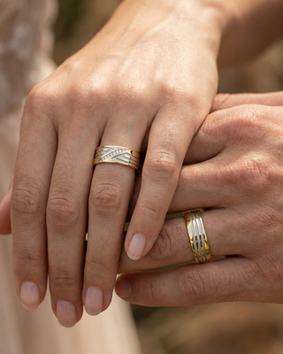 bicolor ringen bijzonder