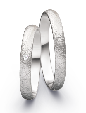 Klassieke Ringen Witgoud Ijsmat 