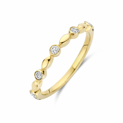 ring lab grown diamant 0.13ct f vs