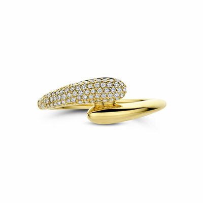 ring diamant 0.15ct h si